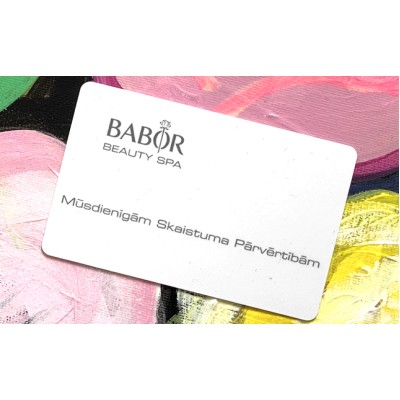BABOR BEAUTY SPA DĀVANU KARTE