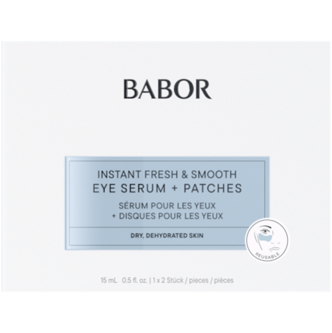Instant Fresh & Smooth Eye Serum + Patches